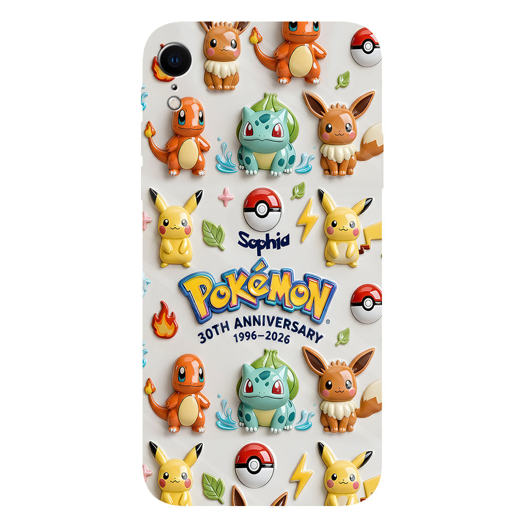 30th Anniversary - Personalized Monster Trainer Full Print Phone Case