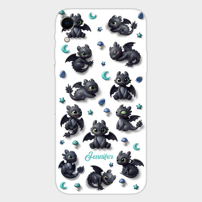 Adorable Dragon - Personalized Mouse Full Print Phone Case