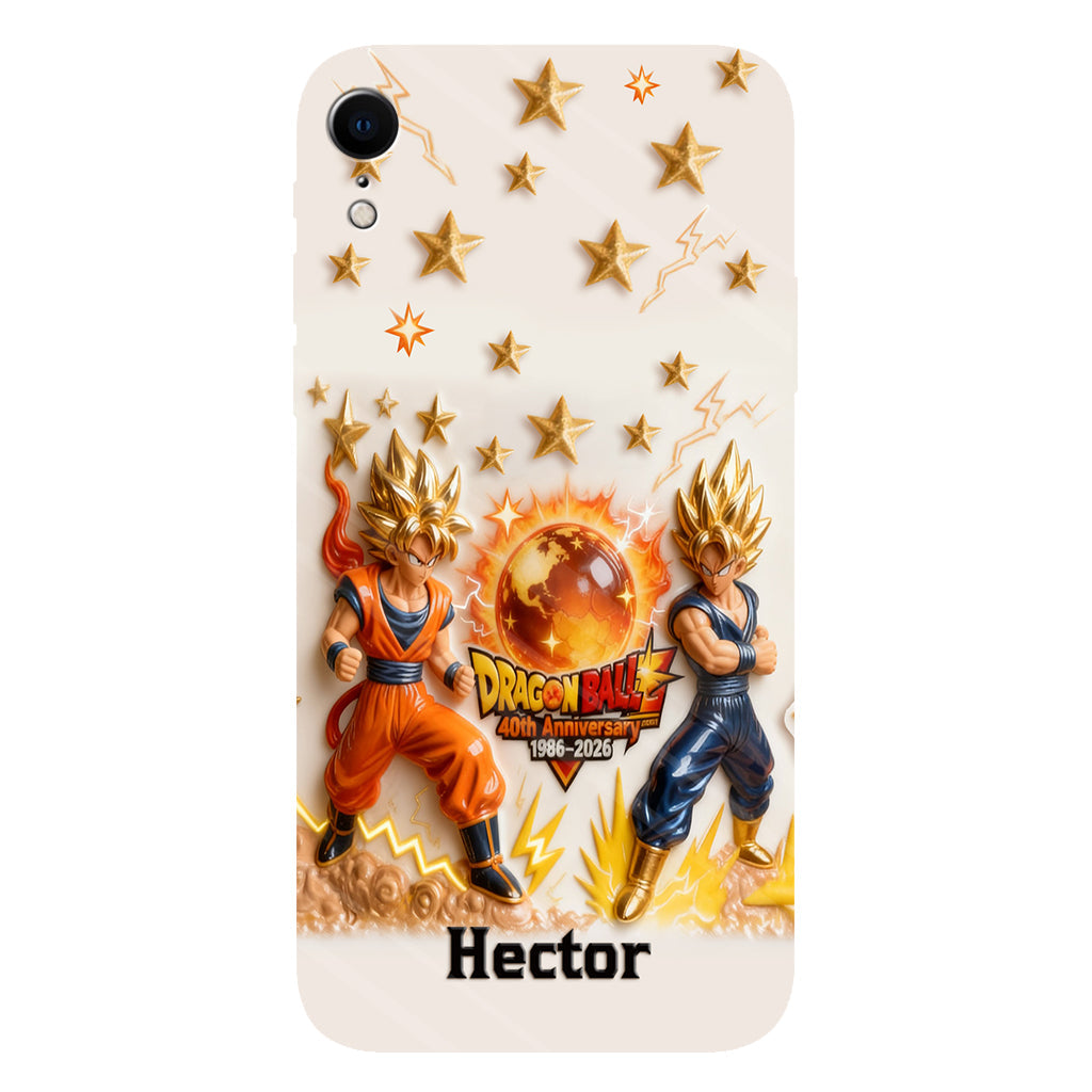 40th Anniversary - Personalized Seven Balls Full Print Phone Case