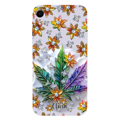 Beautiful Leaf - Personalized Weed Full Print Phone Case