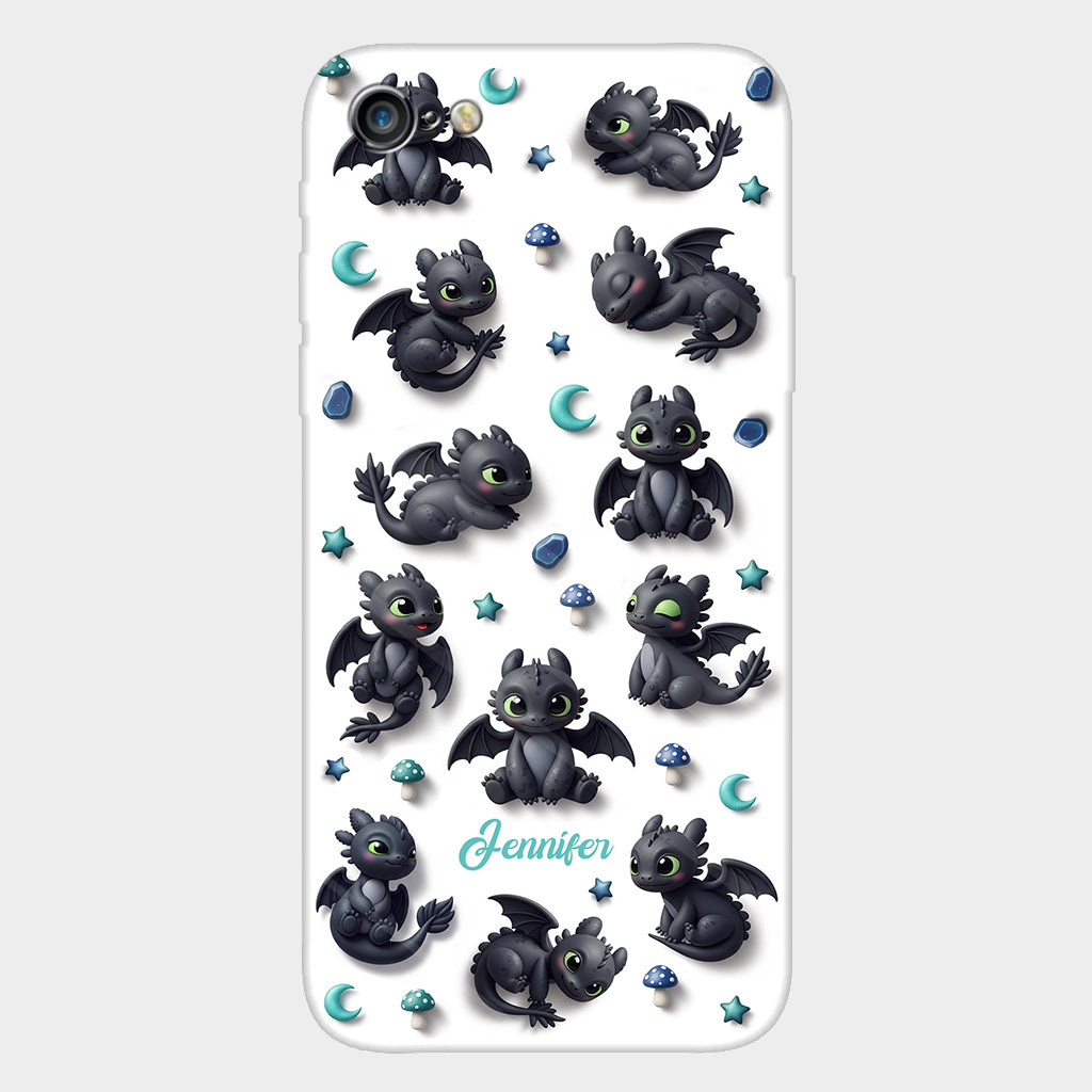 Adorable Dragon - Personalized Mouse Full Print Phone Case