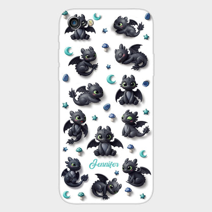 Adorable Dragon - Personalized Mouse Full Print Phone Case