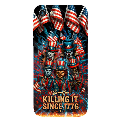 Killing It Since 1776 - Personalized Full Print Phone Case