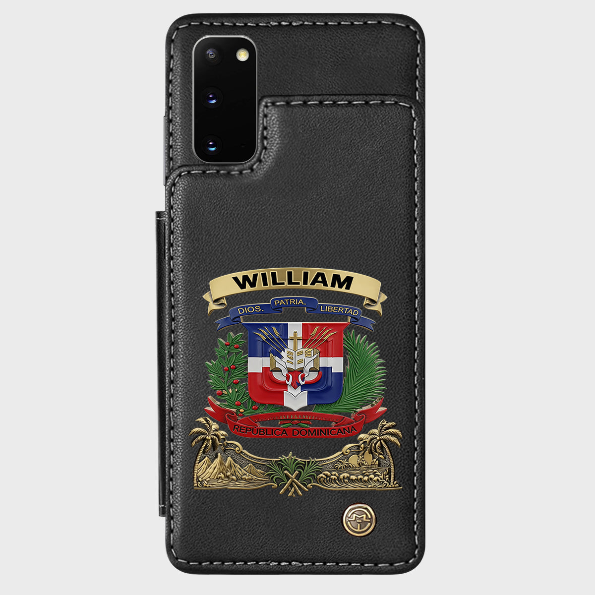 Proud Dominican - Personalized Expats Wallet Phone Case
