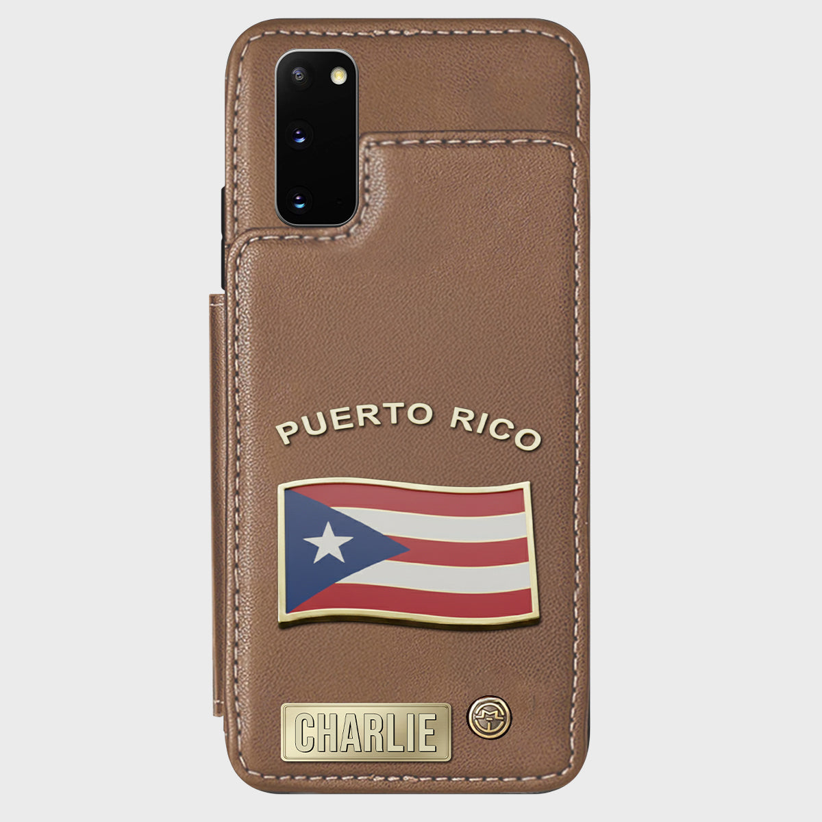 Proud Puerto Rico - Personalized Expats Wallet Phone Case
