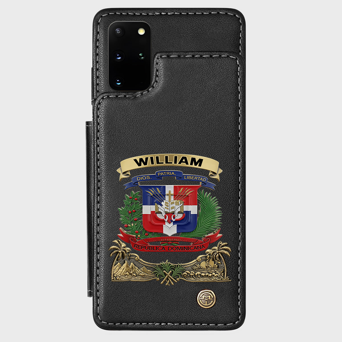 Proud Dominican - Personalized Expats Wallet Phone Case