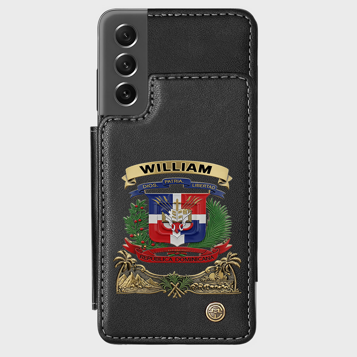 Proud Dominican - Personalized Expats Wallet Phone Case