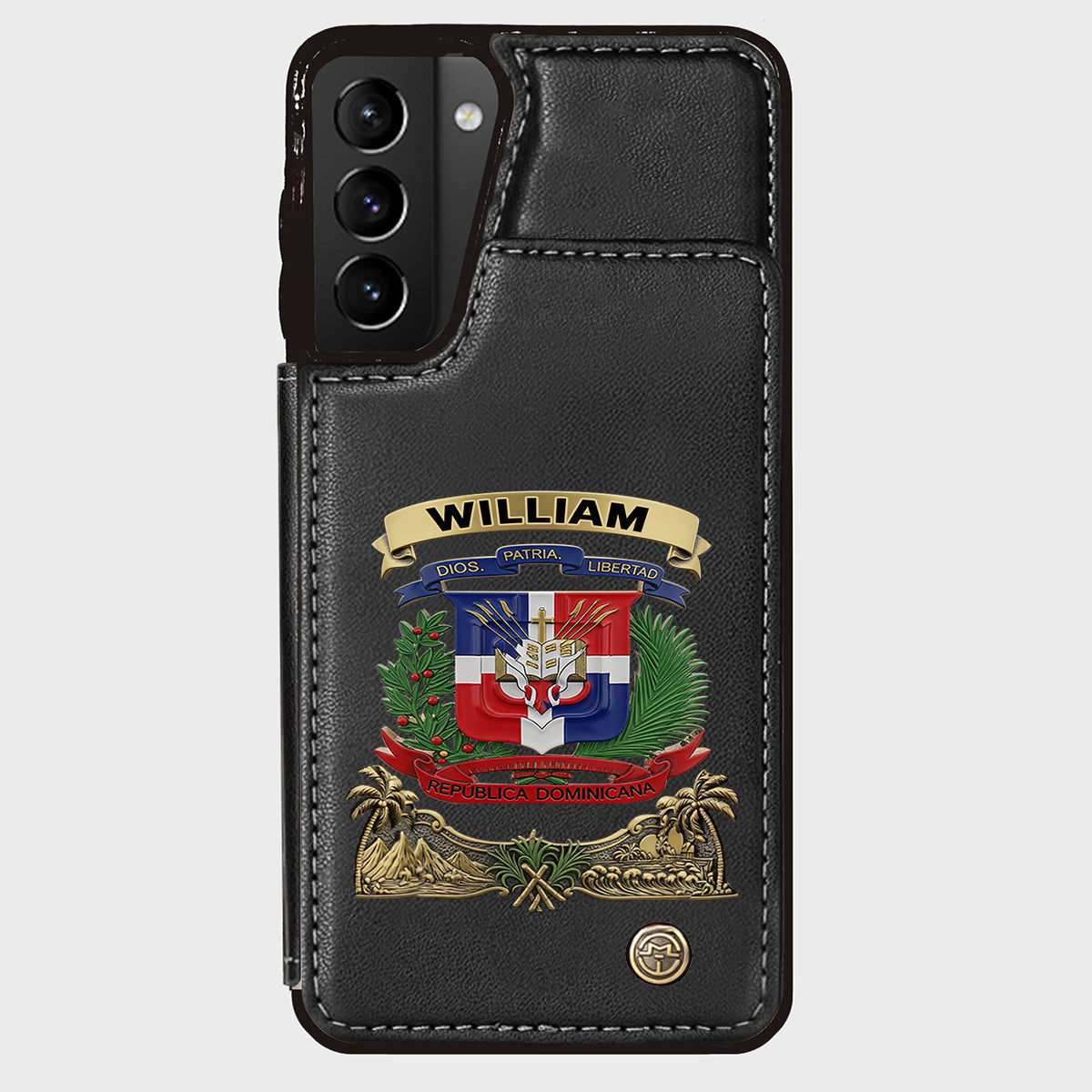 Proud Dominican - Personalized Expats Wallet Phone Case