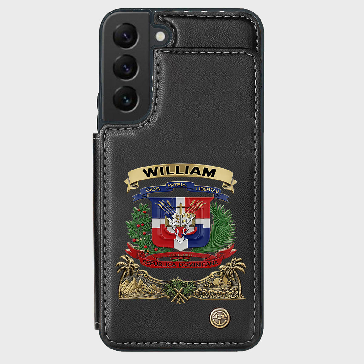 Proud Dominican - Personalized Expats Wallet Phone Case