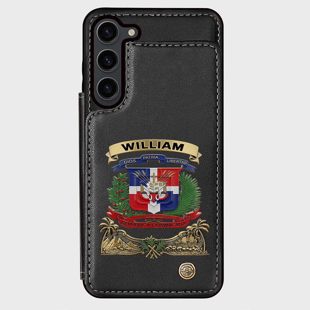 Proud Dominican - Personalized Expats Wallet Phone Case