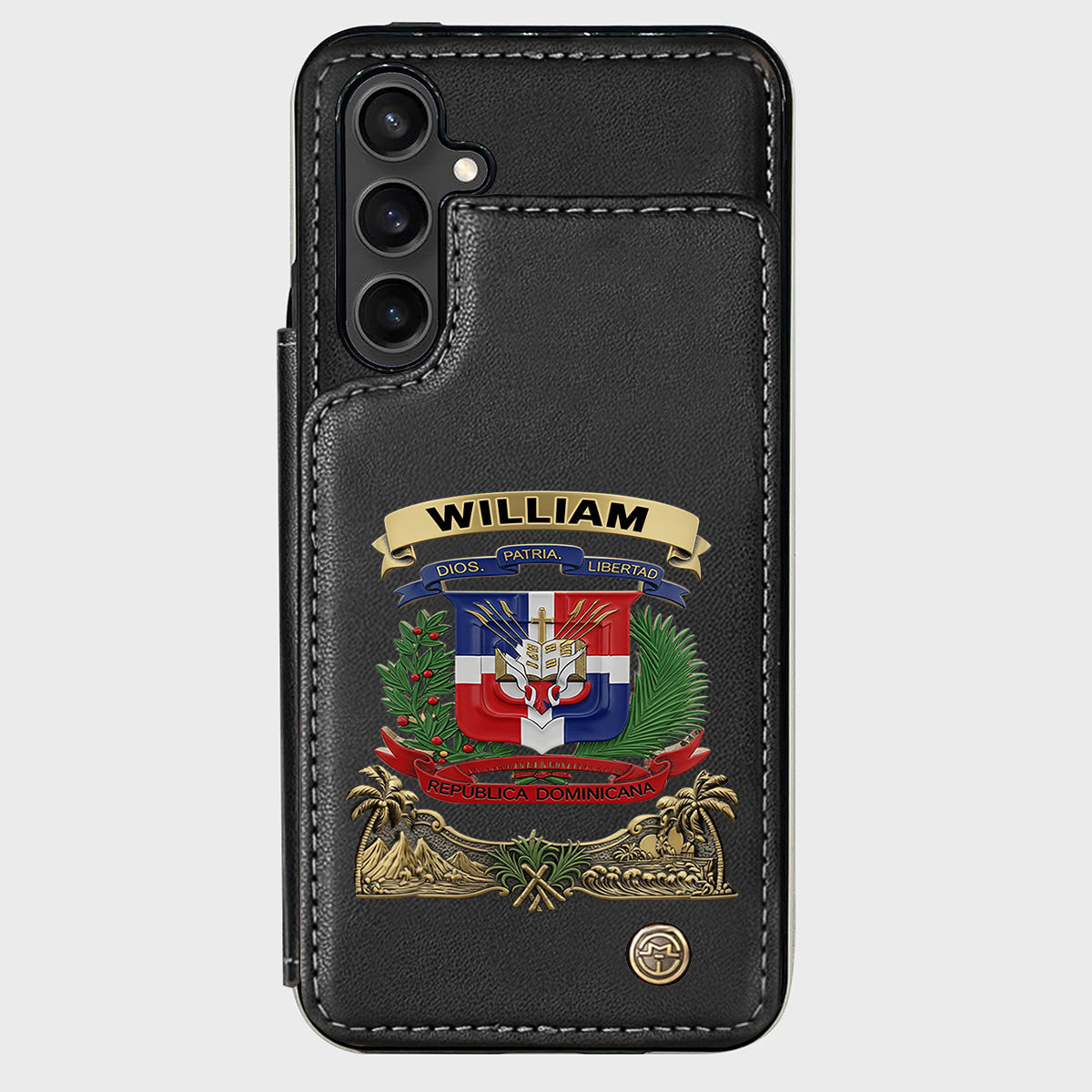 Proud Dominican - Personalized Expats Wallet Phone Case