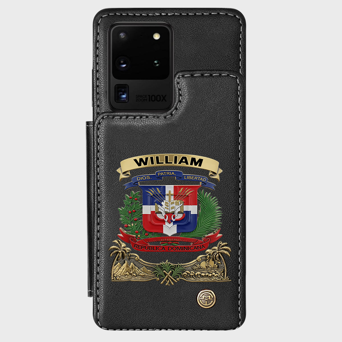 Proud Dominican - Personalized Expats Wallet Phone Case