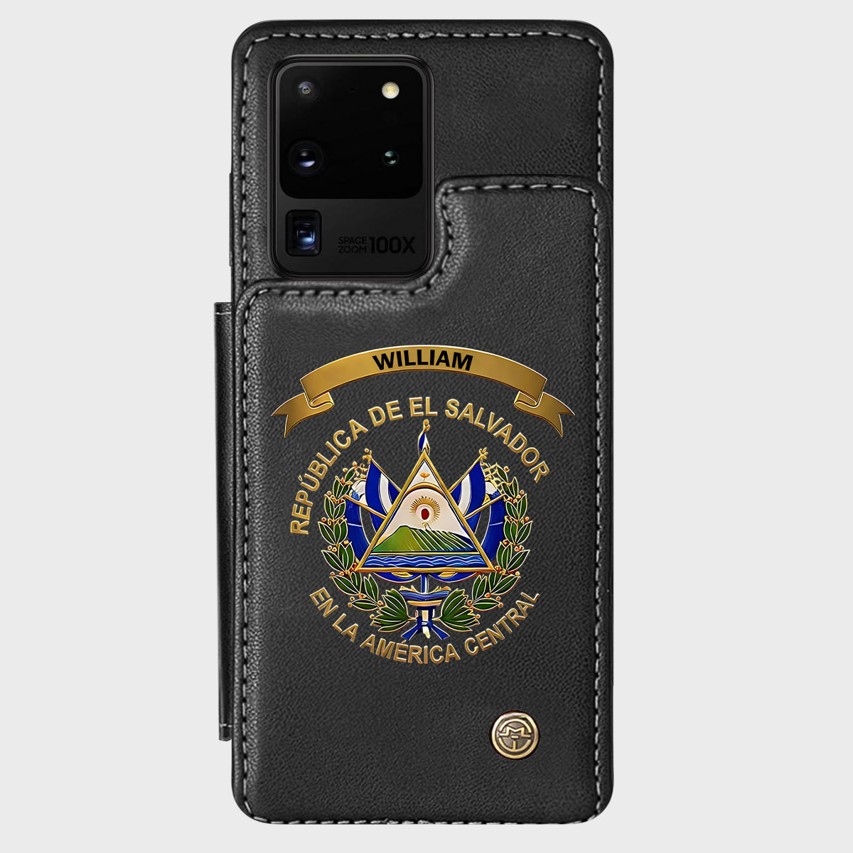 Proud El Salvador - Personalized Expats Wallet Phone Case