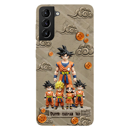 Strong Papa - Personalized Seven Balls Full Print Phone Case