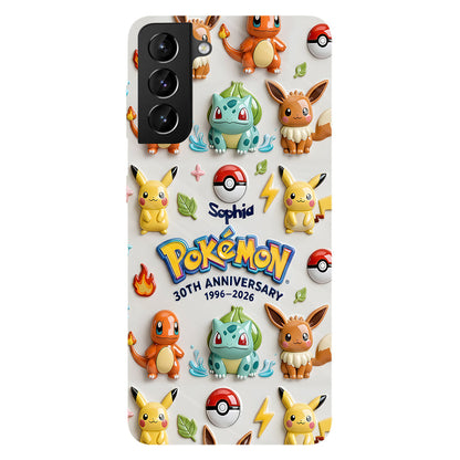 30th Anniversary - Personalized Monster Trainer Full Print Phone Case