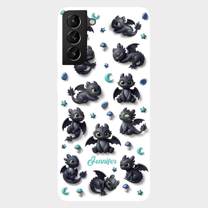 Adorable Dragon - Personalized Mouse Full Print Phone Case