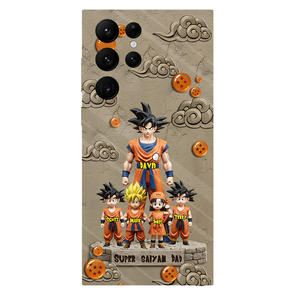 Strong Papa - Personalized Seven Balls Full Print Phone Case