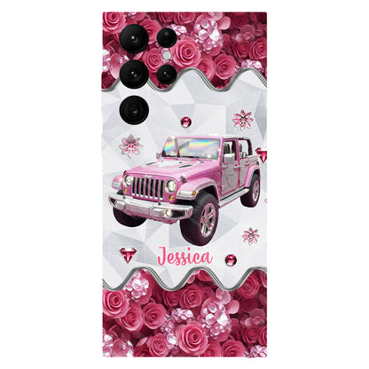 Glitter Car - Personalized Car Full Print Phone Case