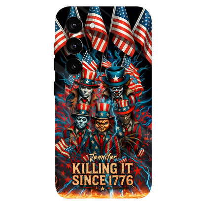 Killing It Since 1776 - Personalized Full Print Phone Case