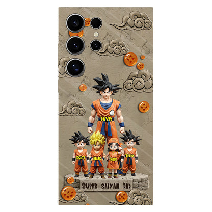 Strong Papa - Personalized Seven Balls Full Print Phone Case
