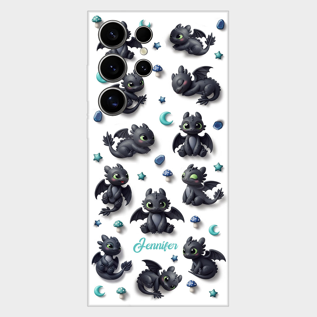 Adorable Dragon - Personalized Mouse Full Print Phone Case