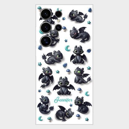 Adorable Dragon - Personalized Mouse Full Print Phone Case