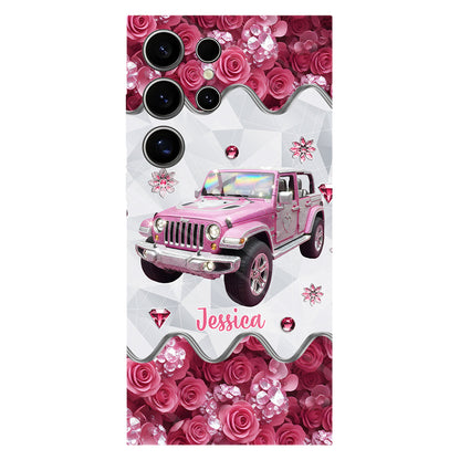 Glitter Car - Personalized Car Full Print Phone Case