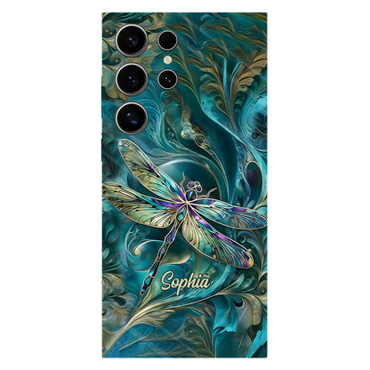 Beautiful Dragonfly - Personalized Dragonfly Full Print Phone Case