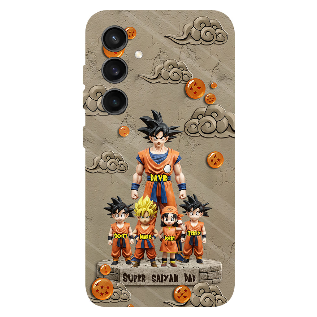 Strong Papa - Personalized Seven Balls Full Print Phone Case