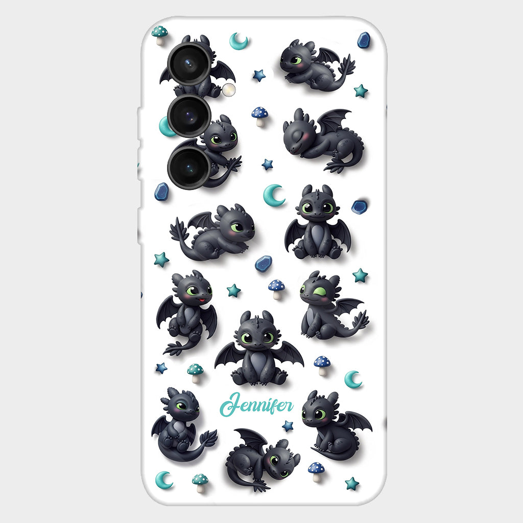Adorable Dragon - Personalized Mouse Full Print Phone Case