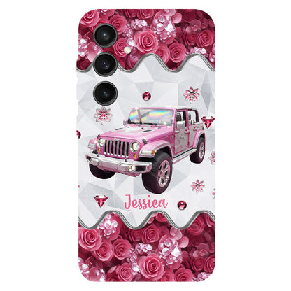 Glitter Car - Personalized Car Full Print Phone Case