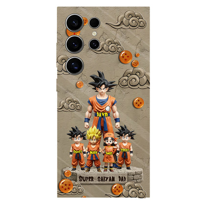 Strong Papa - Personalized Seven Balls Full Print Phone Case