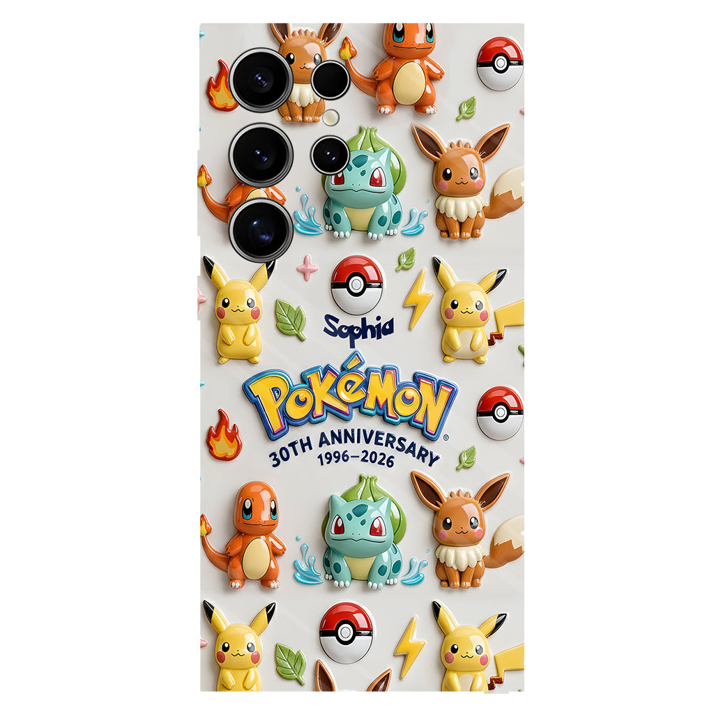 30th Anniversary - Personalized Monster Trainer Full Print Phone Case