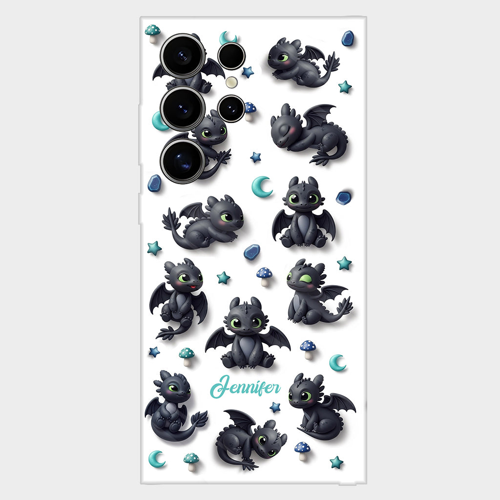Adorable Dragon - Personalized Mouse Full Print Phone Case