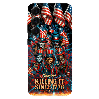 Killing It Since 1776 - Personalized Full Print Phone Case