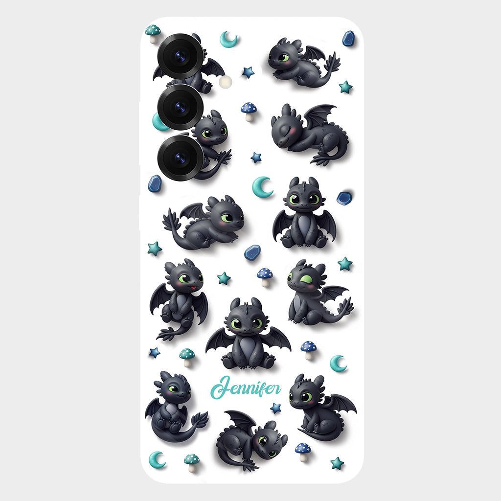 Adorable Dragon - Personalized Mouse Full Print Phone Case