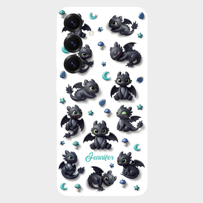 Adorable Dragon - Personalized Mouse Full Print Phone Case
