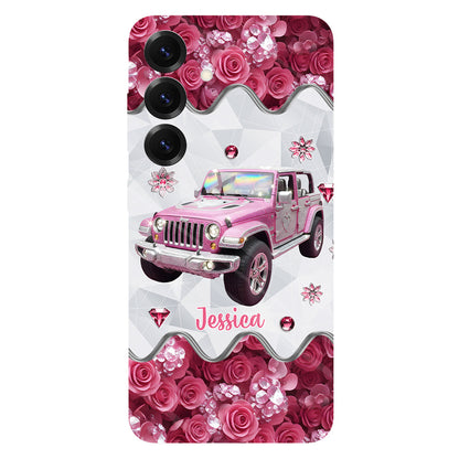 Glitter Car - Personalized Car Full Print Phone Case