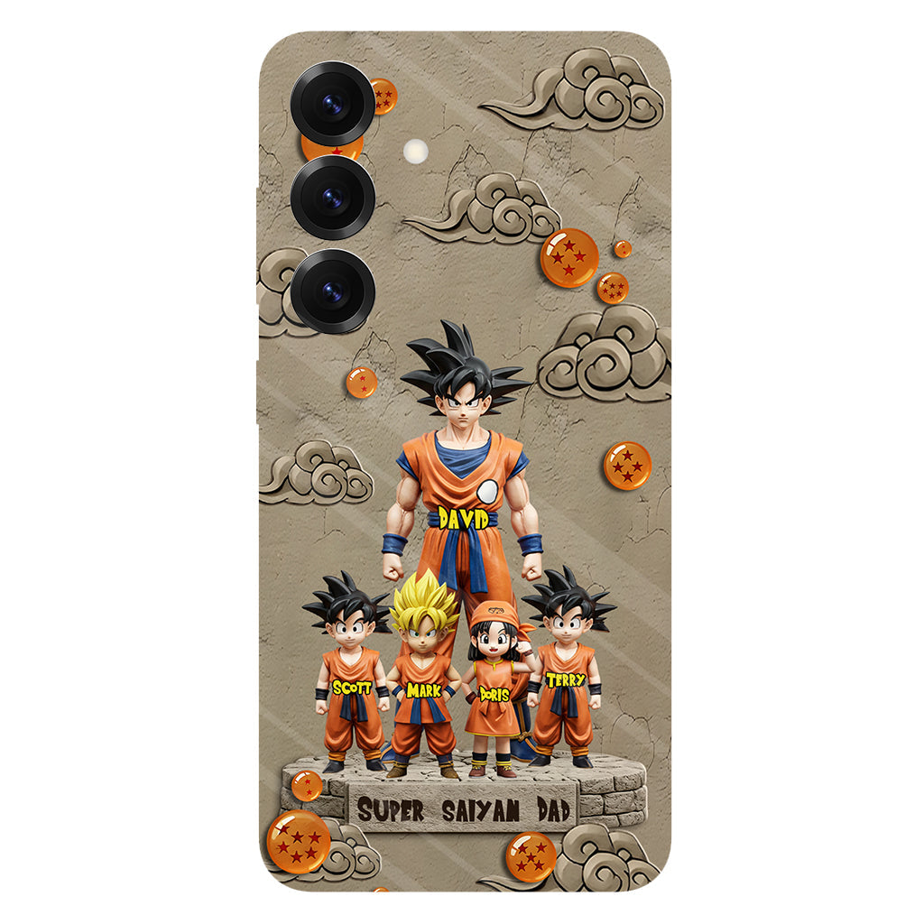 Strong Papa - Personalized Seven Balls Full Print Phone Case