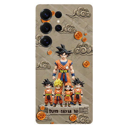 Strong Papa - Personalized Seven Balls Full Print Phone Case