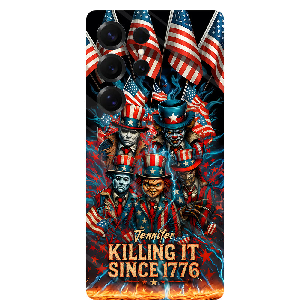 Killing It Since 1776 - Personalized Full Print Phone Case