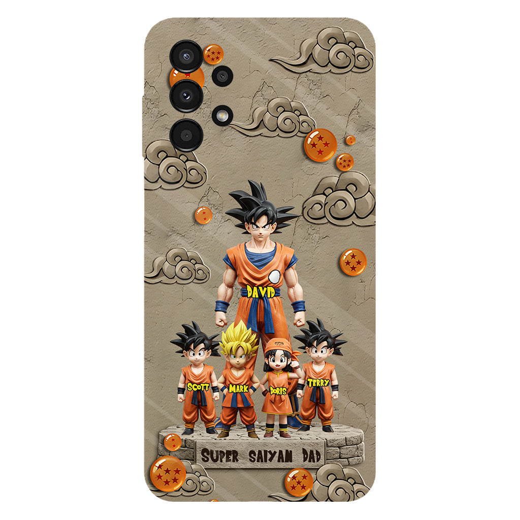Strong Papa - Personalized Seven Balls Full Print Phone Case