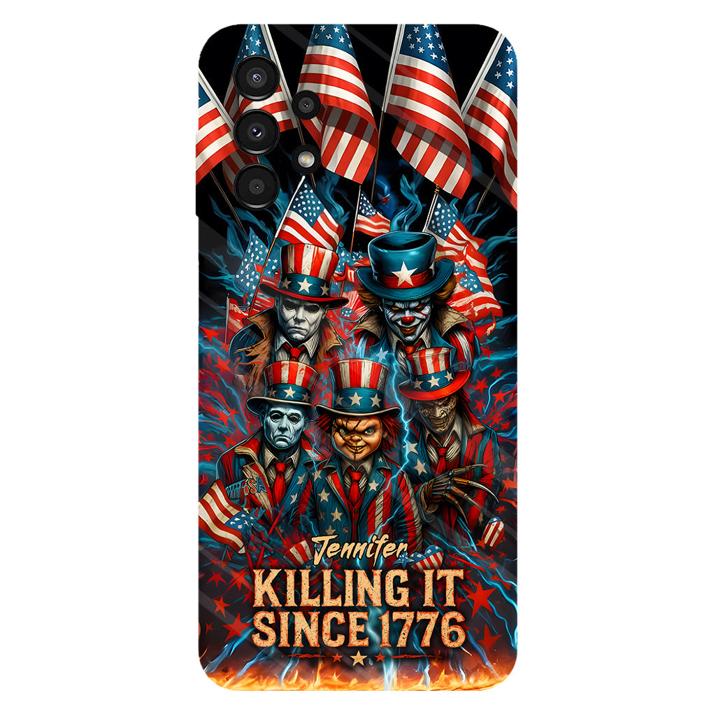 Killing It Since 1776 - Personalized Full Print Phone Case
