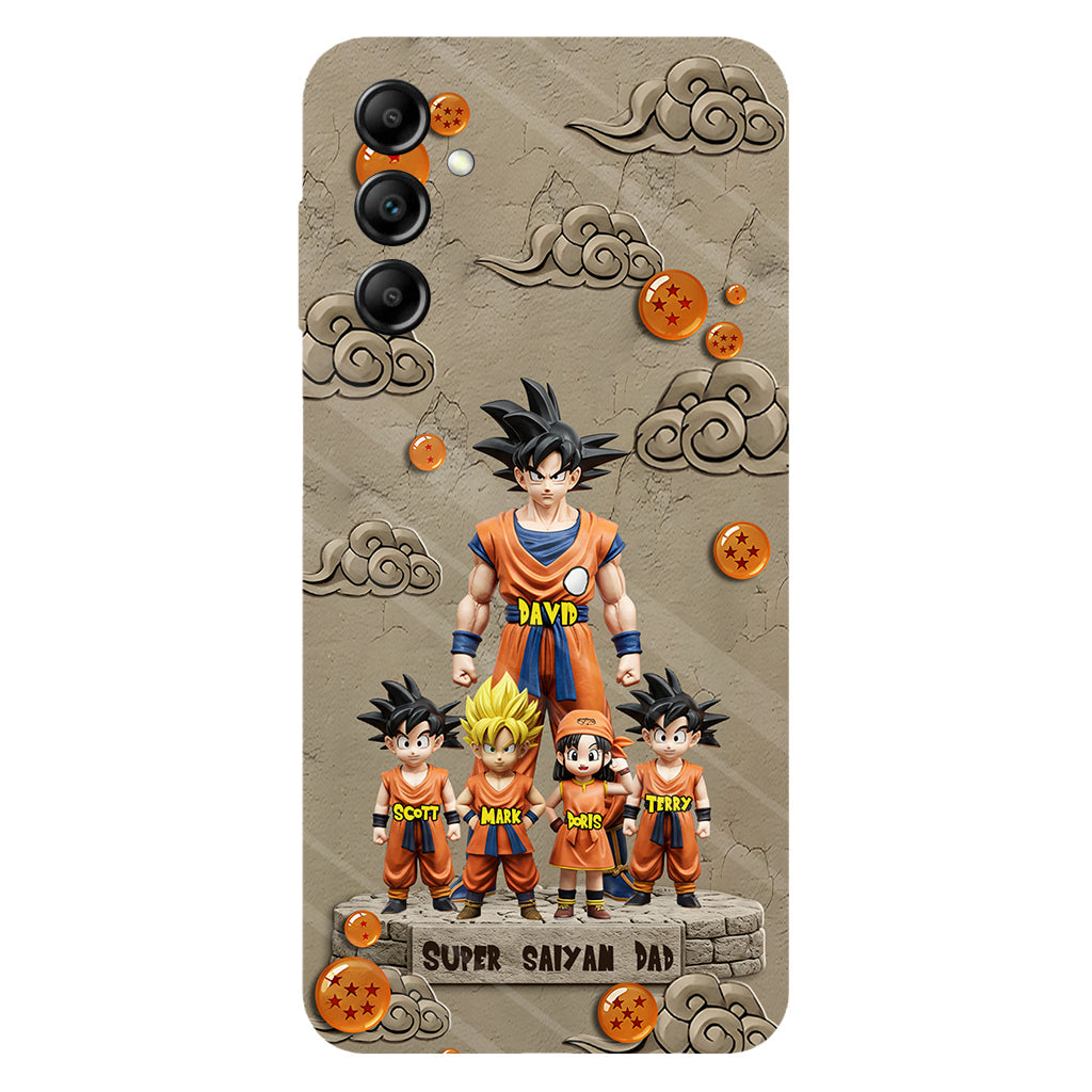 Strong Papa - Personalized Seven Balls Full Print Phone Case