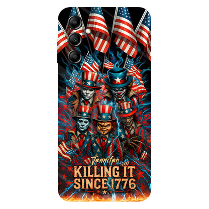 Killing It Since 1776 - Personalized Full Print Phone Case