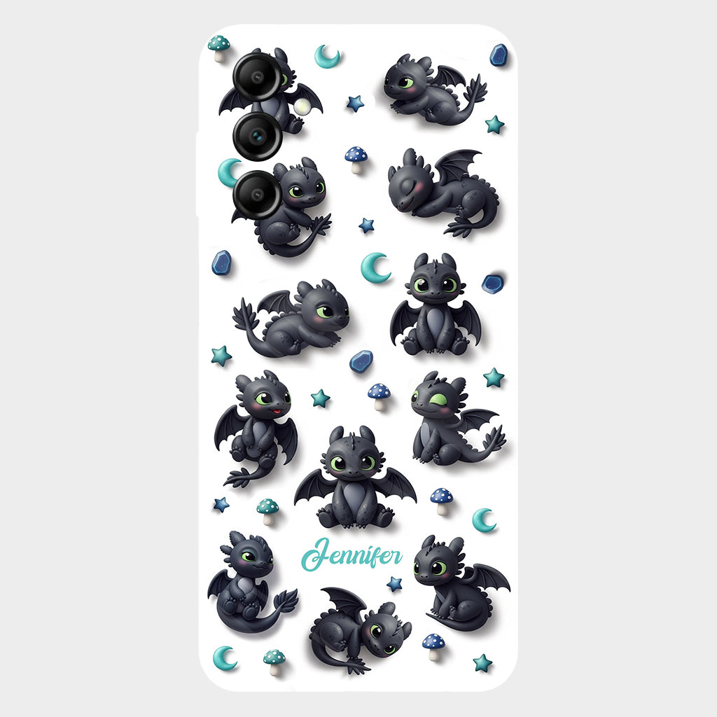 Adorable Dragon - Personalized Mouse Full Print Phone Case