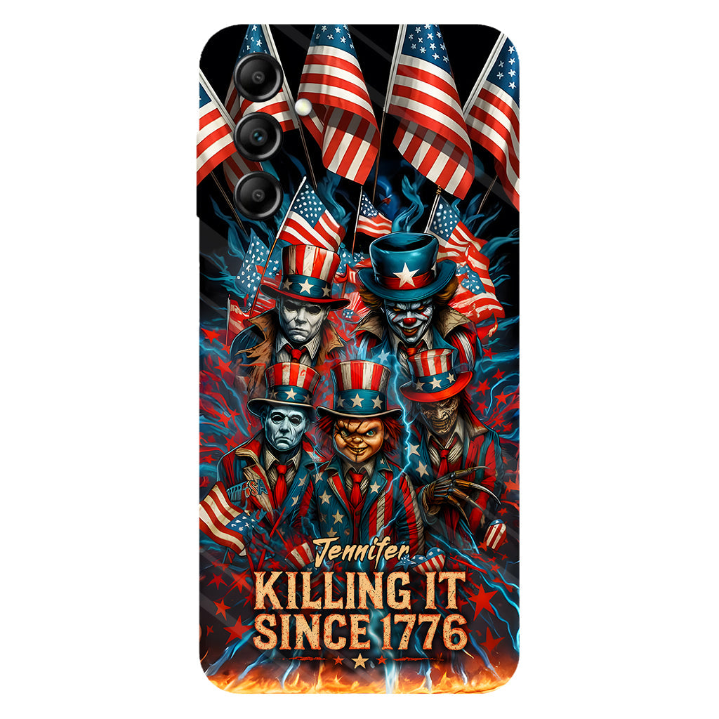 Killing It Since 1776 - Personalized Full Print Phone Case