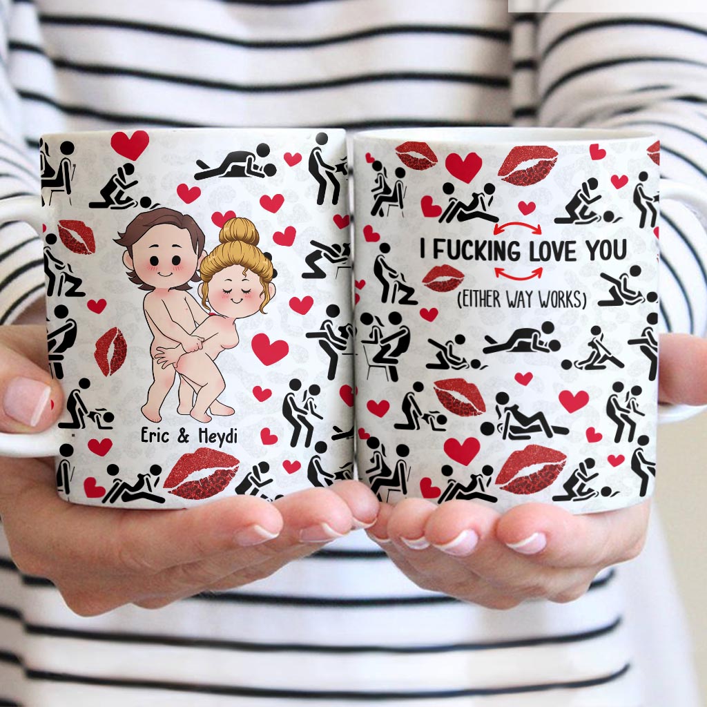 I Love You - Personalized Couple Blanket