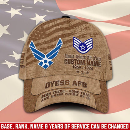 Proud Veteran - Personalized Veteran Classic Cap