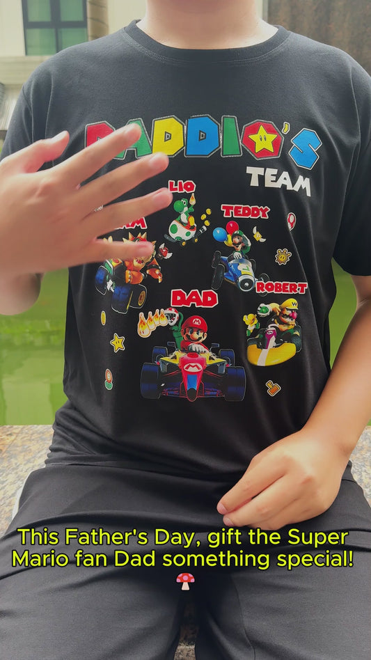 Best Daddio Mario Ever Any Title - Personalized Super Plumber T-shirt And Hoodie